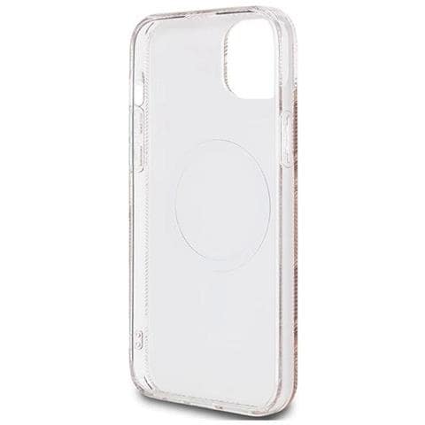 Guess Iml Gcube Magsafe Case Per Iphone 15 / 14 / 13 - Marrone - Foto 2