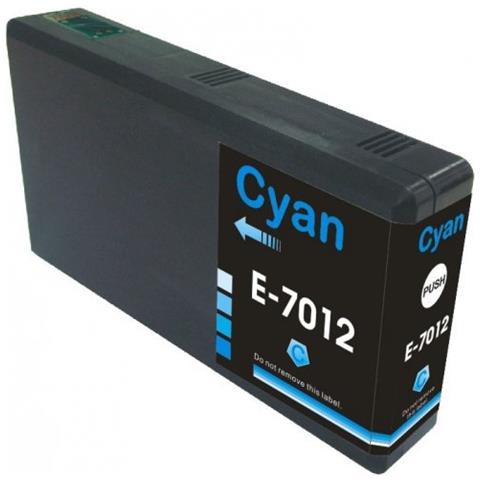 Cartuccia Ink-Ket compatibile Epson T7012 Ciano - Foto 2