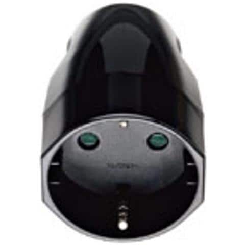 00250 - Presa 2p+t 16a Tedesco Assiale Nero - Foto 1