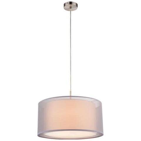 Decorativo Ho Un Ngeleuchte A Sospensione Lampada Salotto K? che Raso Nichel Globo H 15190 - Foto 1