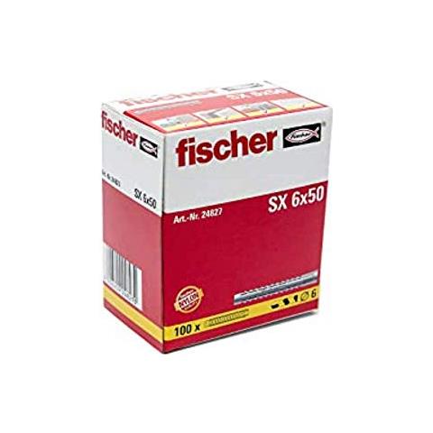 24827 Fissaggio in nylon Sx Sx 6x50 L 100 Pezzi per confezione - Foto 1