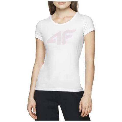 Women's T-shirt Nosh4-tsd005-10s, Donna, Bianco, Maglietta, Numero: S Eu - Foto 1
