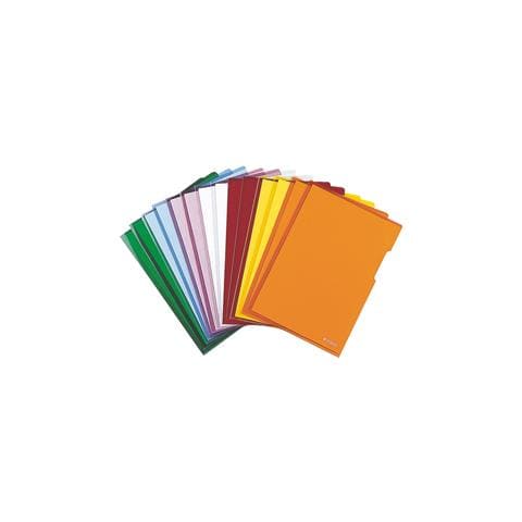 25 Cartelline A L 21x29,7 Pvc Liscia Cristallo Verde Esselte - Foto 1