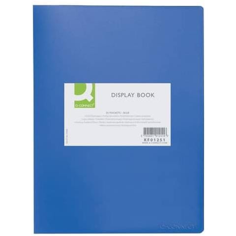 Portalistini Opaco A4 20 Buste Blu Kf01251 - Foto 1