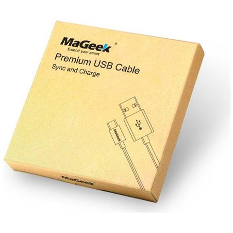 10ft 3.0m Premium Extra Lungo Micro Usb A Usb Ad Alta Velocit Usb 2.0 Un Maschio Al Micro B Per Samsung Htc Sony Motorola Lg Google Nokia E More (bianco)  - Foto 4