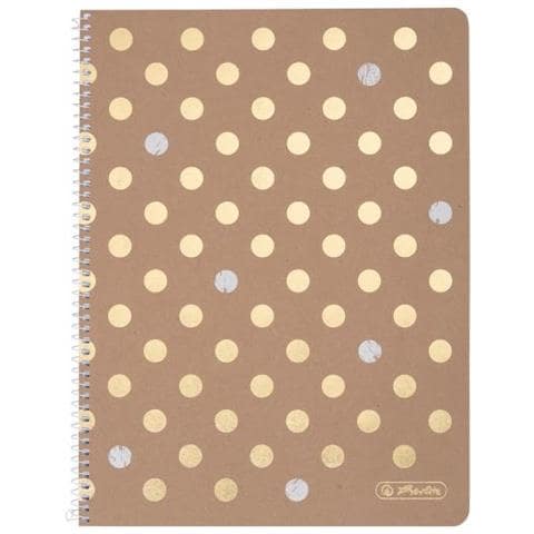 Collegeblock ""pure Glam"", Din A4, Kariert Sonderlineatur Kariert, 80 Blatt, 70 G / qm, Holzfrei, - 1 Stck (50021741)  - Foto 1