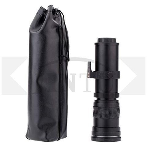 420-800mm F 83-16 Teleobiettivo Obiettivo Zoom Per Nikon D7100 Fotocamera Digitale D80 D90 D600 D5000 D5100 D3200 D7000 D7200 Reflex Manuale Con Lega Di Alluminio Nero - Foto 2
