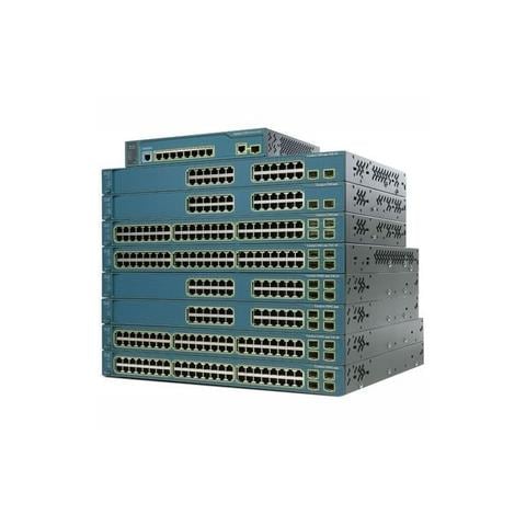 Switch Layer 3 Cisco Catalyst 3560E-48PD-SF 48 Porte - 48 x RJ-45 - 2 x Slot espansione - 10/100/1000Base-T - Desktop, Parato montabile - Foto 1