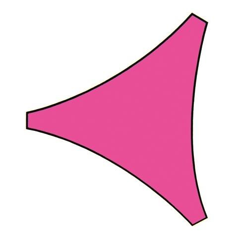 Telo da sole rosa 5 x 5 x 5 m - Foto 2