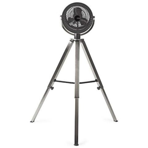 Standventilator - 25cm Durchmesser, 3-gang, Gebrstetes Metall (fntr20cmt10)  - Foto 1