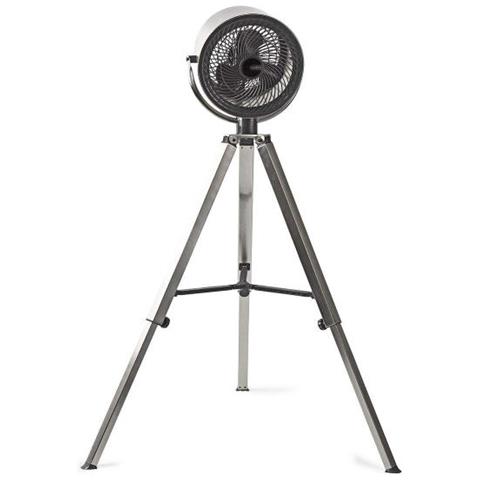 Standventilator - 25cm Durchmesser, 3-gang, Gebrstetes Metall (fntr20cmt10)  - Foto 2