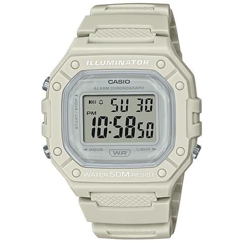 Orologio In Resina - Basic - Beige - Foto 1