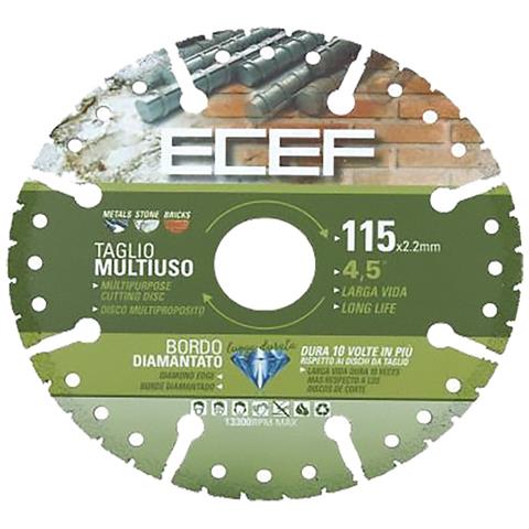 Disco Diamantato Multiusi Diam. 115 X 2,2 Mm - Foto 2