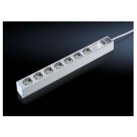 7240.220 Prolunghe E Multiple 2 M 7 Presa (e) Ac Grigio - Foto 1