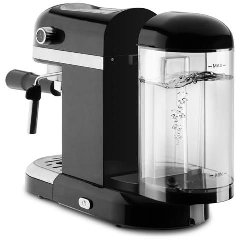 Macchina da Caffè Espresso Palermo Serbatoio 1.4 L Potenza 1350 Watt Colore Nero - Foto 2