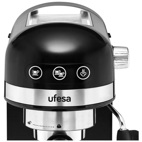 Macchina da Caffè Espresso Palermo Serbatoio 1.4 L Potenza 1350 Watt Colore Nero - Foto 6