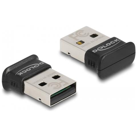 Adattatore USB Bluetooth 5.0 Classe 1 in micro-design - Raggio operativo fino a 100 metri - Foto 1