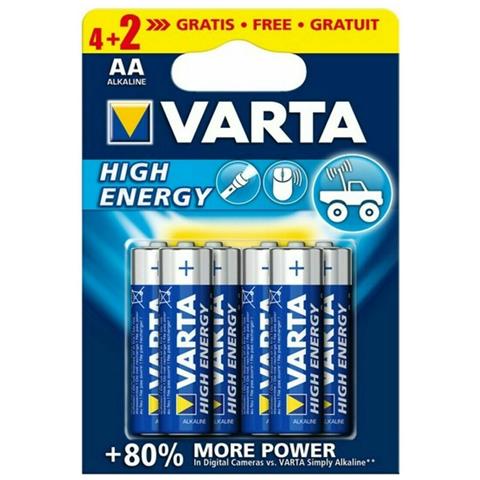 Batterie Alcaline Varta 4906121436 Aa 1.55 V - Foto 1