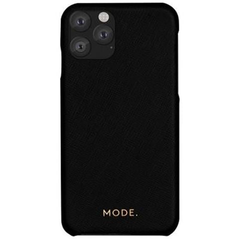 Cover Per Iphone 11 Pro Max Rigida London In Pelle, Nero - Foto 1