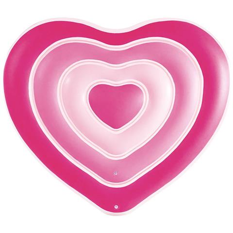 Materassino Gonfiabile Isola 'cuore' Cm 168 X 142 - Foto 1