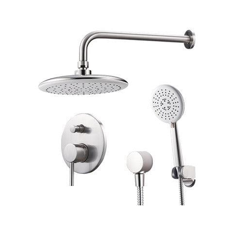 Kit Doccia A Incasso In Ottone 3 In 1 Con Cartuccia In Ceramica Ø40 Mm Atlantik - Foto 1