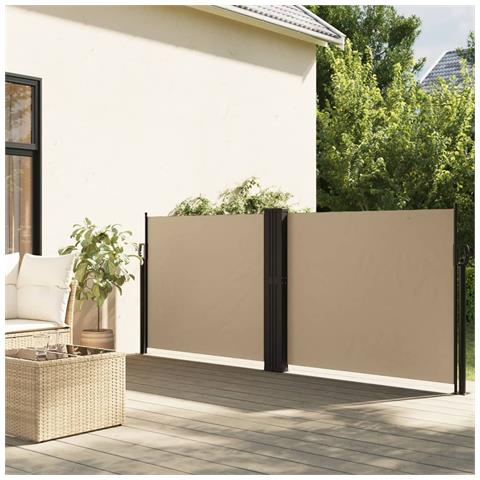 Tenda Laterale Retrattile Beige 140x1200 Cm - Foto 1