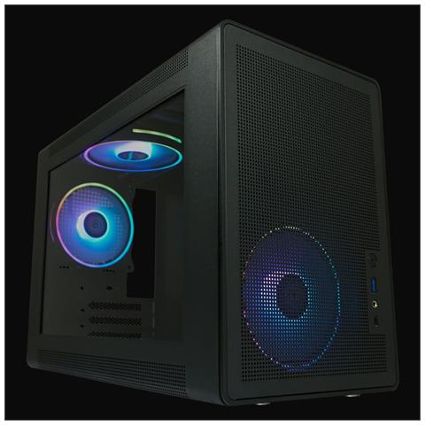 LC-716MB-ON computer case Micro Tower Nero - Foto 2