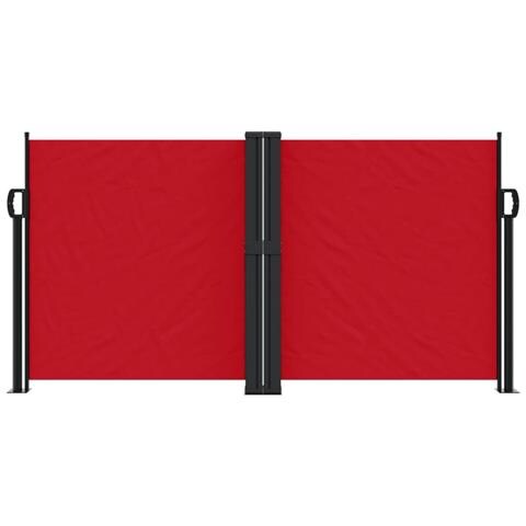 Tenda Da Sole Laterale Retrattile Rossa 120x600 Cm - Foto 3