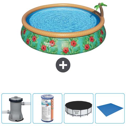 Piscina Fuori Terra - In Giro - 457x84 Cm - Multi - Include Accessori Coordinati Cb52 - Foto 1