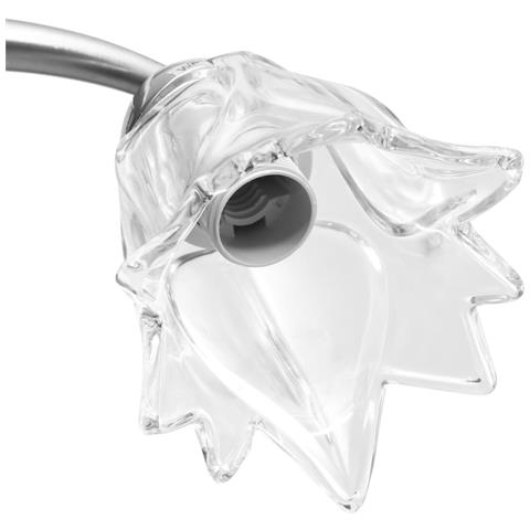 Lusso Casadino - Lampadario Con Paralumi In Vetro Per 3 Lampadine E14 Tulipano - Foto 8