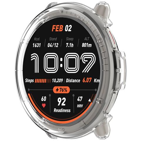 Custodia Protettiva Vuota Per Amazfit Active2 Transparent - Foto 2