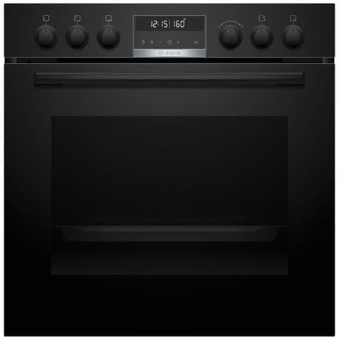 Set Forno Multifunzione Ventilato HND671LS67 da Incasso con Caapcità 71 Litri Classe A+ Piano Cottura Elettrico 4 Zone Cottura Colore Nero - Foto 1