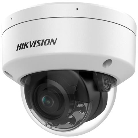 Telecamera Cupola 105° WDR 130 dB Pro Series ColorVu DS-2CD2187G2H-LISU (2.8 mm) Black IP 8MP Esterno Cablata - Foto 1