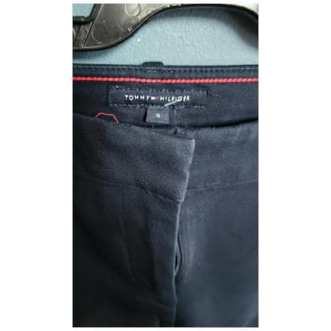 Pantaloni Da Donna Comodi Eleganti Alla Moda Blu Navy Taglia S - Foto 2