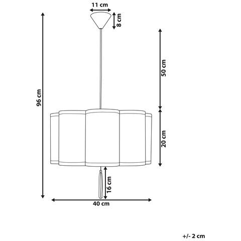 Lampadario Palamar Bianco - Foto 7