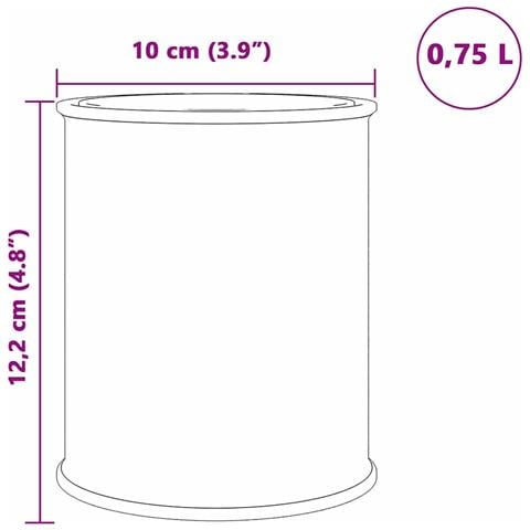 Vernice per mobili Nero 10 x 10 x 12.2 cm - Foto 7