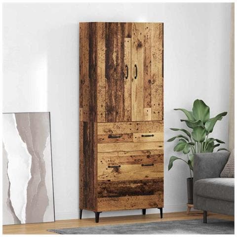 Credenza Legno vecchio 69,5 x 34 x 180 cm Legno multistrato - Foto 2