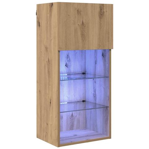 Mobile TV da Parete Rovere artigianale 40,5 x 30 x 90 cm - Foto 1
