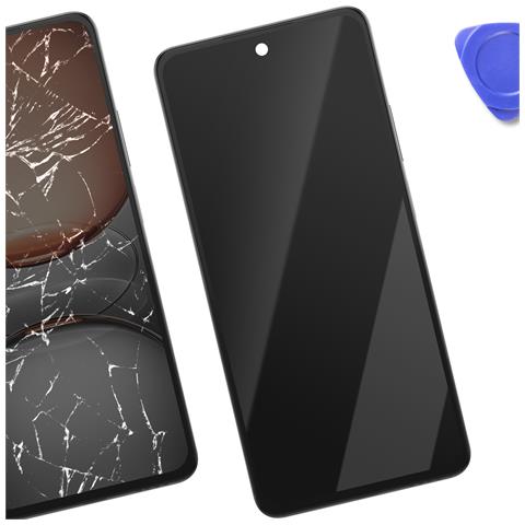 Schermo Completo Originale C75 4g Schermo Lcd, Vetro Touch E Telaio, Nero - Foto 2