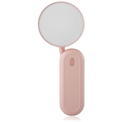 Lampada Da Scrivania Led Pieghevole Creativa - Portatile, Regolabile E Ricaricabile Pink - Foto 1