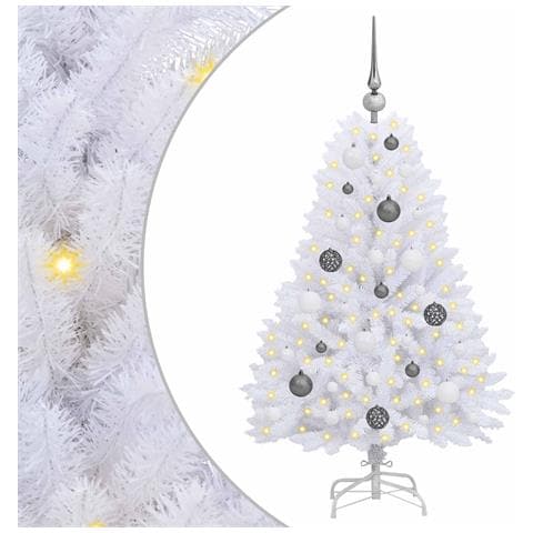 Albero di Natale artificiale Bianco 68 x 68 x 120 cm - Foto 1