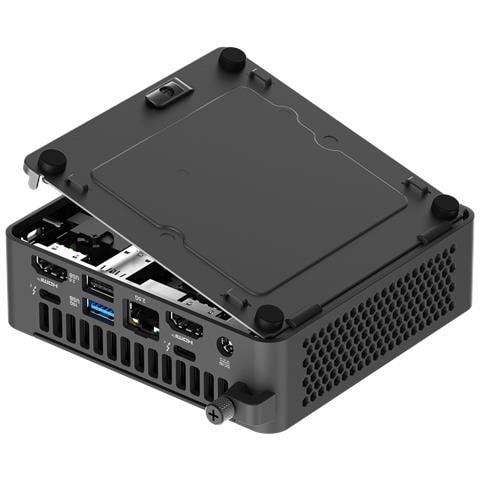 NUC RNUC15CRKU5063C2 Intel Core Ultra 5 225H 16 GB DDR5-SDRAM 512 GB SSD Windows 11 Pro Mini PC Nero - Foto 2