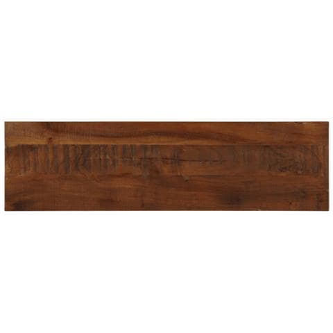 Piano Tavolo 120x30x2,5 cm Rettangolare in Massello di Recupero - Foto 1