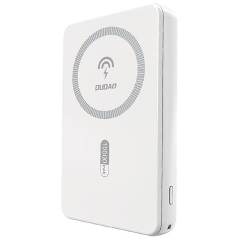 Batteria Esterna Magnetica Dudao K14s 5000 Mah, 20 W, Bianca - Foto 2