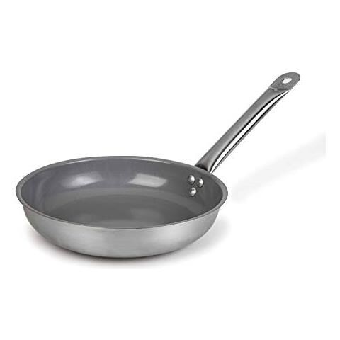 51728 - Padella antiaderente a tre strati in acciaio inox Chef-INOX, 28 cm - Foto 1