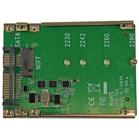 " Convertitore adattatore SSD NGFF M. 2 a SATA 2,5""" - Foto 2