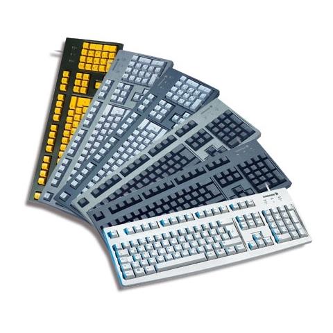 Tastiera USB G83-6105LUNGB-2  (Layout Inglese UK) Colore Nero - Foto 1