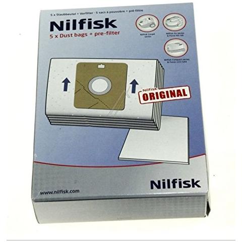 serie Coupé 10 Sacchetto per Aspirapolvere per Nilfisk Coupe Sacchetto per la polvere FILTRO 2