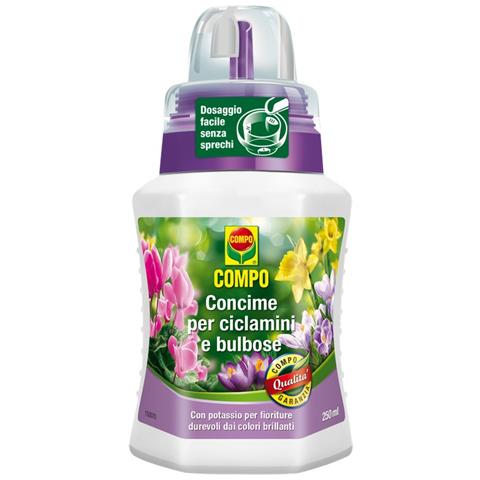 Flacone Da 250 Ml Di Concime Liquido Per Piante Bulbose Con Tappo Dosatore, Da Diluire In Acqua - Foto 1