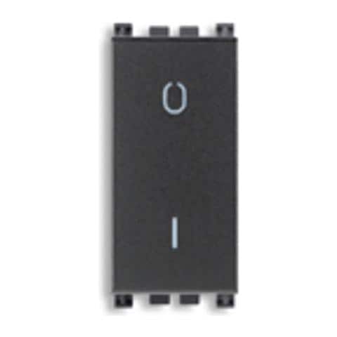 Interruttore Illuminabile Arkè 2p 16ax 250v Grigio 19015 - Foto 1